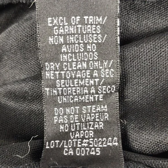 JS Collection Black Strapless Ruched Bodycon Midi Dress – Size Small (EST) - Picture 12 of 12